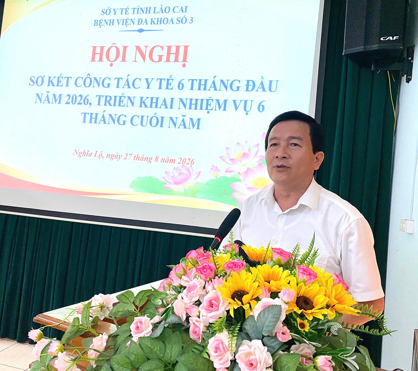 Hình ảnh tin tức Bệnh Viện Đa Khoa Số 3 Tỉnh Lào Cai Tổ Chức Thành Công Hội Nghị Sơ Kết Công Tác Y Tế 6 Tháng Đầu Năm